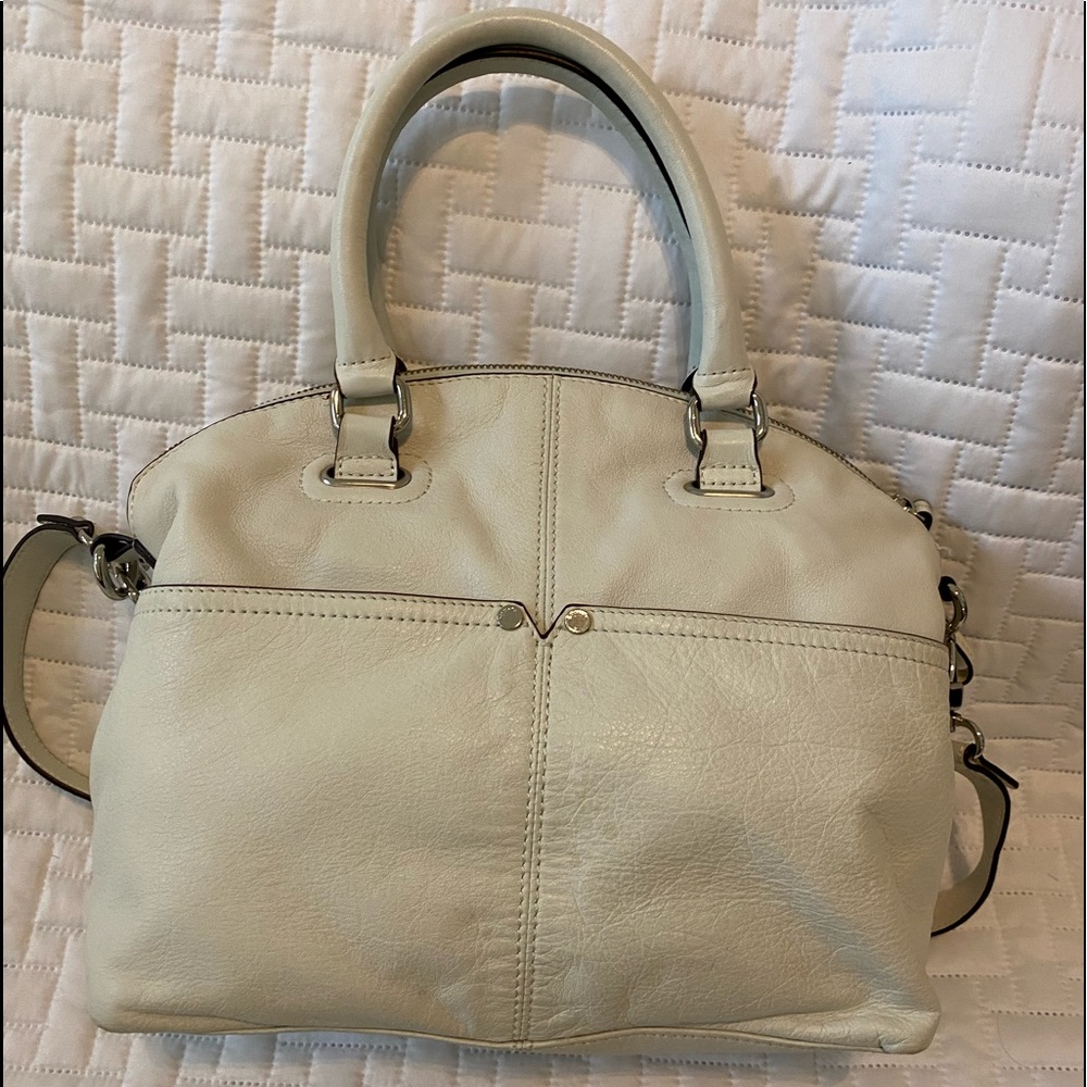 Tignanello white purse